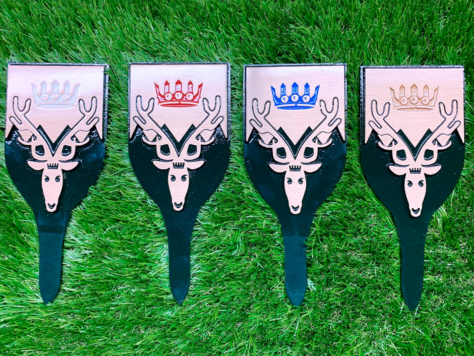 personalized tee markers for golf courses