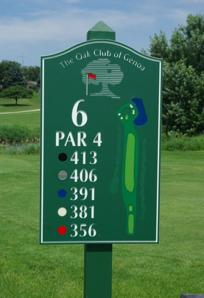 Golf Signs, WI Golf Course Signage, Golf Course Signage | National Golf ...